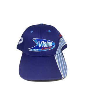 Visine Racing Matt Kenseth #17 Blue Strapback Hat - New